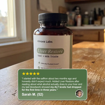 Liver Restore NAC + Milk Thistle (Three Month Supply)