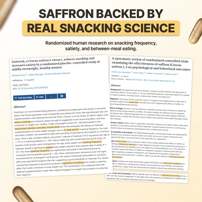 Saffron Extract for Craving & Snacking Support