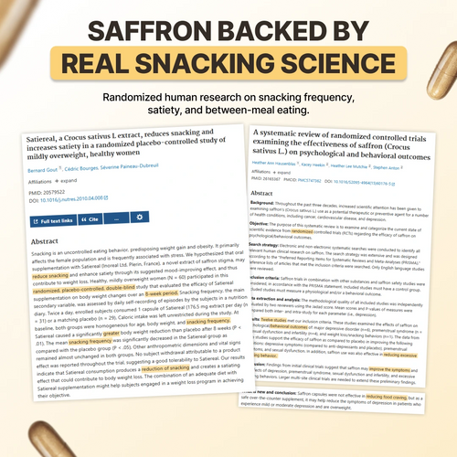 Saffron Extract for Craving & Snacking Support