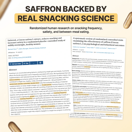 Saffron Extract for Craving & Snacking Support