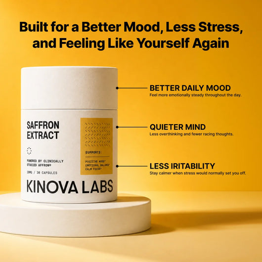 Pure Saffron Extract for Mood & Emotional Support