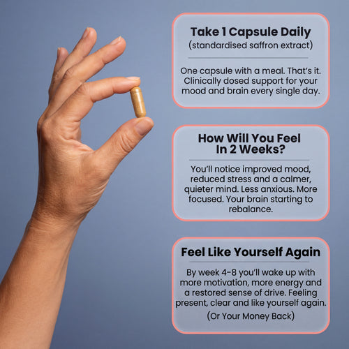 Mood Support Capsules | Pure Saffron