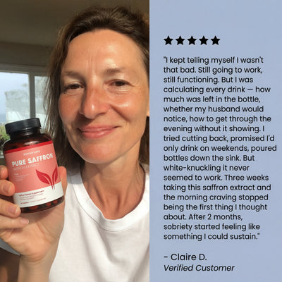 Pure Saffron Extract – Alcohol Dependence Support