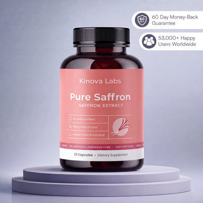 Pure Saffron Extract – Alcohol Dependence Support